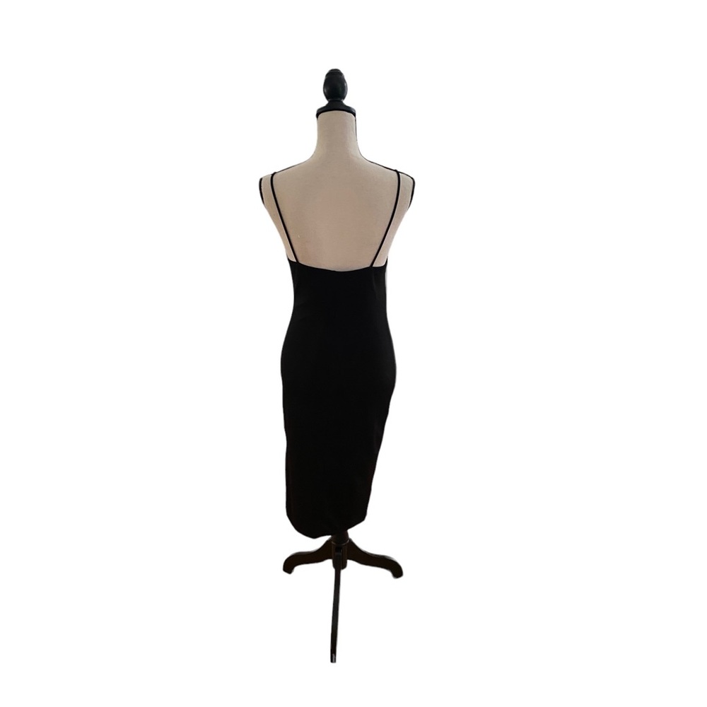 Spaghetti Strap Square Neckline Midi Dress - Picture 2 of 2